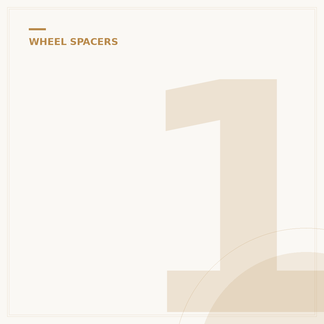 10mm Wheel Spacers: 3 Key Benefits for Your Vehicle