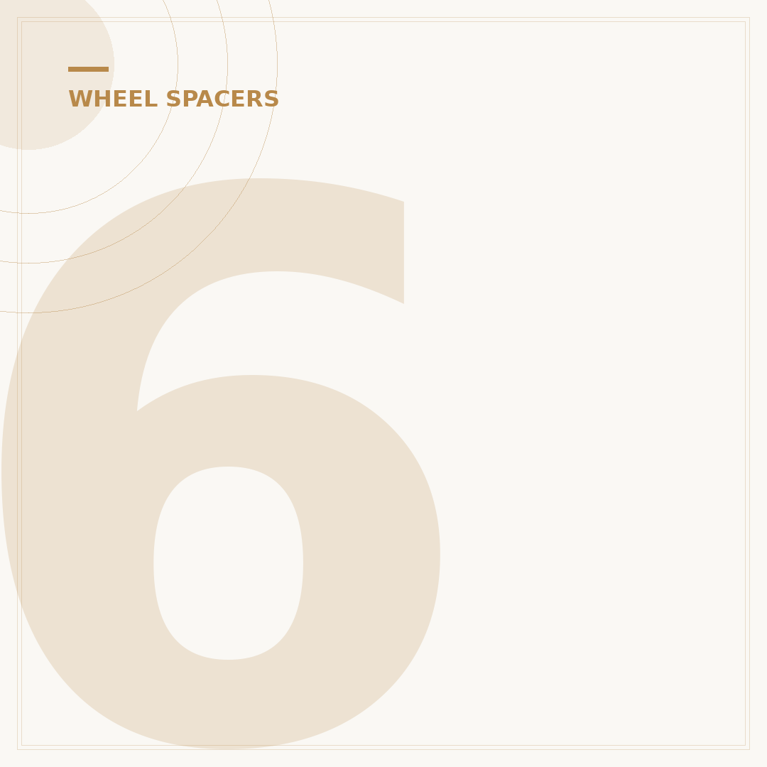 6x135 2-Inch Wheel Spacers: Enhance Stance & Clearance