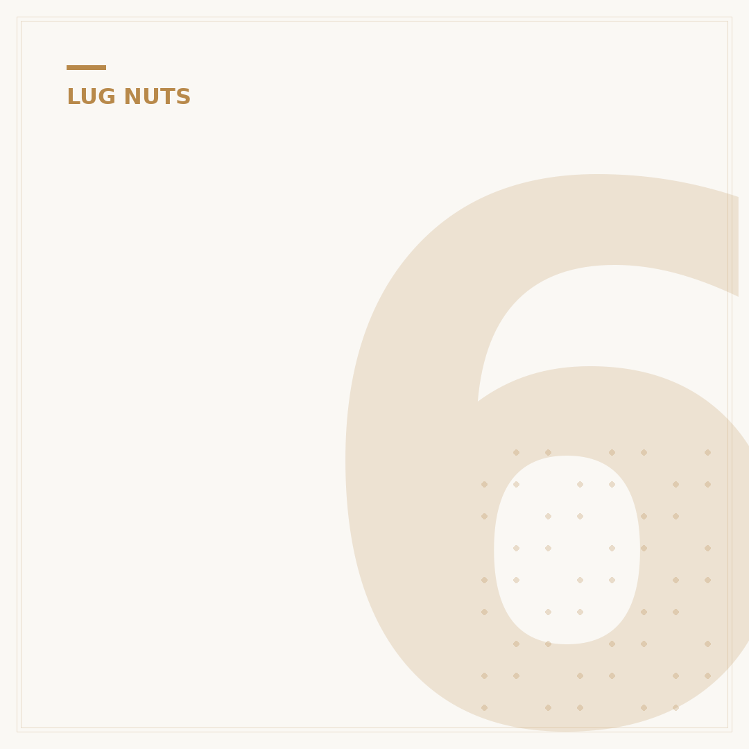 6x139.7 Lug Nuts: Your Essential Buyer's Guide