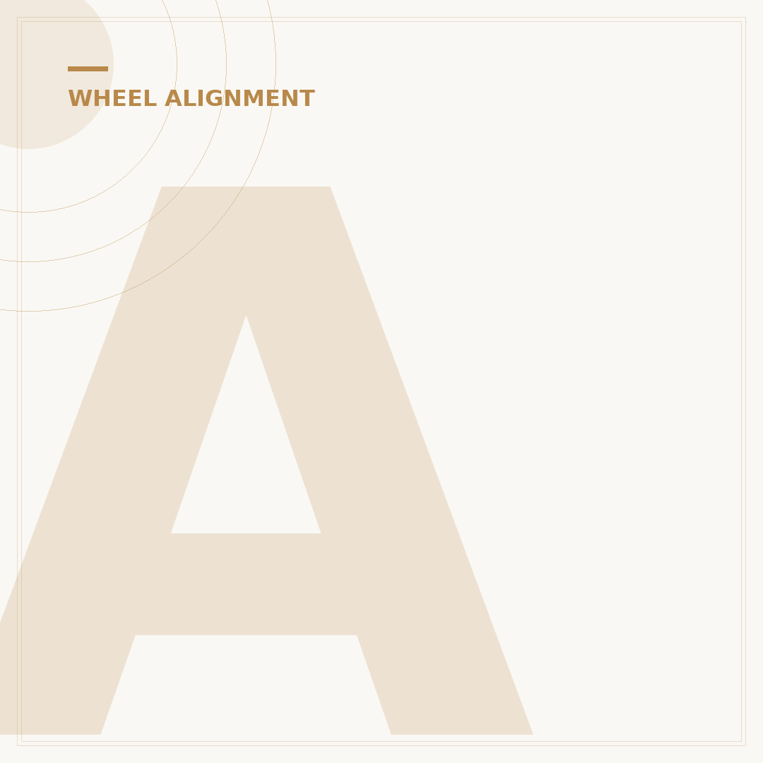 Alignment After Struts: Why It's Crucial & 5 Key Checks