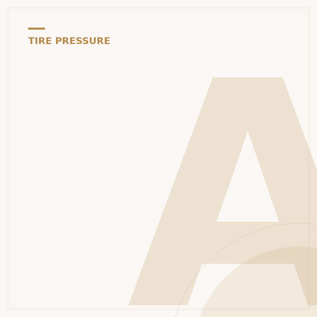 Audi Tire Pressure Guide: Optimal PSI for Your Model