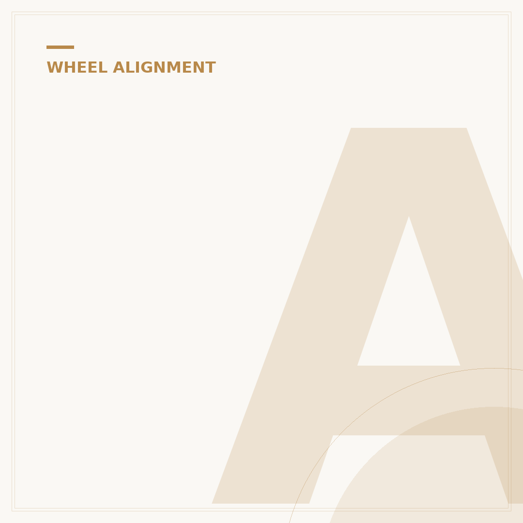 Austin TX Wheel Alignment: 5 Signs You Need It Now