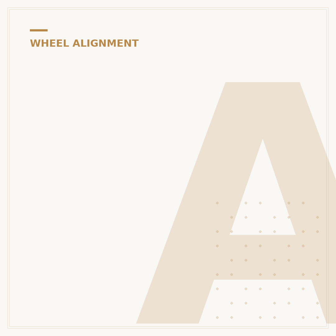 Automotive Wheel Alignment Equipment: Precision Tools for 5 Core Functions