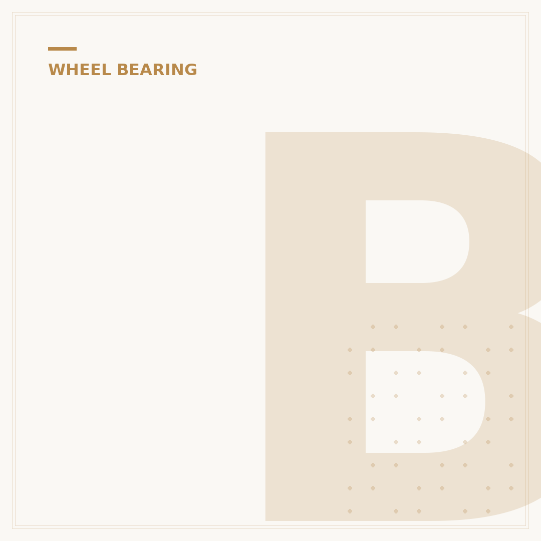 Bad Wheel Bearing Cause Vibration at High Speeds: 5 Key Signs