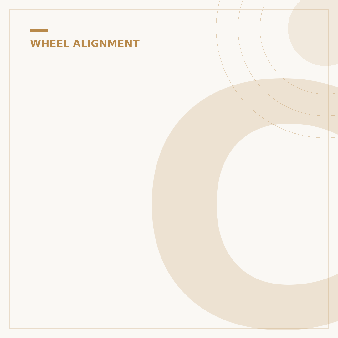 Chet's Wheel Alignment: 5 Signs You Need It Now