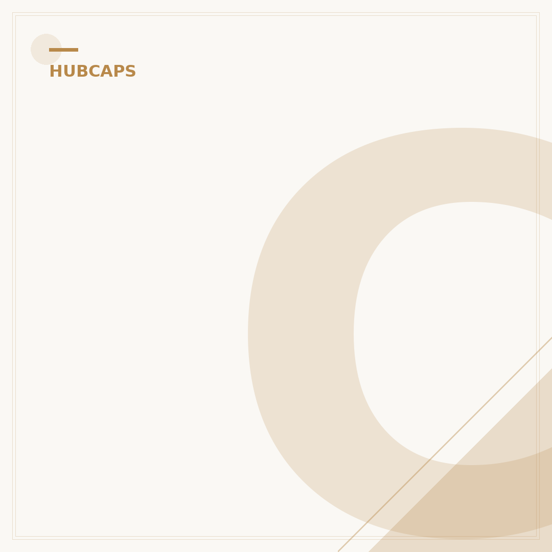 Chevrolet SS Hubcaps: 5 Key Factors for Authentic Restoration