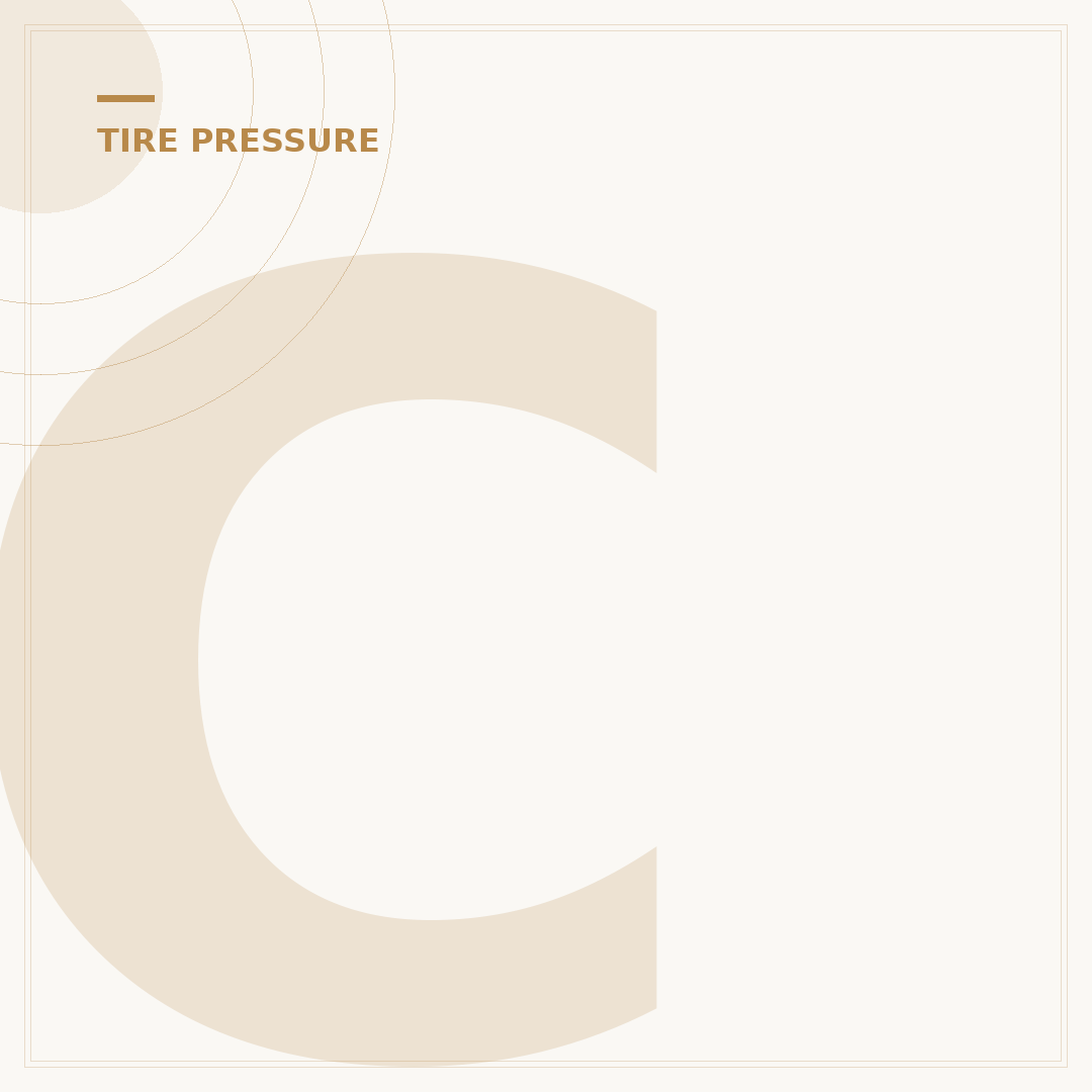 Chevy Spark Tire Pressure: Your 4-Step Guide to Optimal Inflation