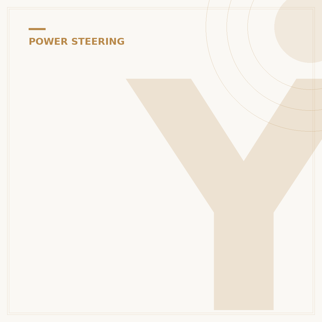 Yes, You Can Drive a Car Without Power Steering: 1 Key Challenge