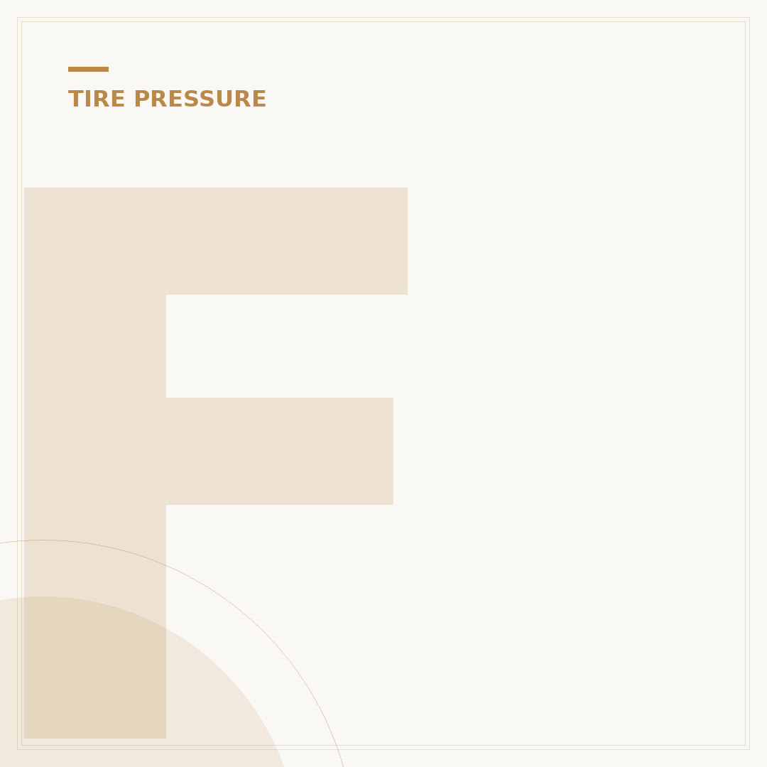 Forester Tire Pressure: Ideal PSI & How to Check