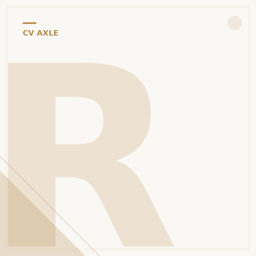 Right Front CV Axle Replacement Cost: Average Prices & Factors