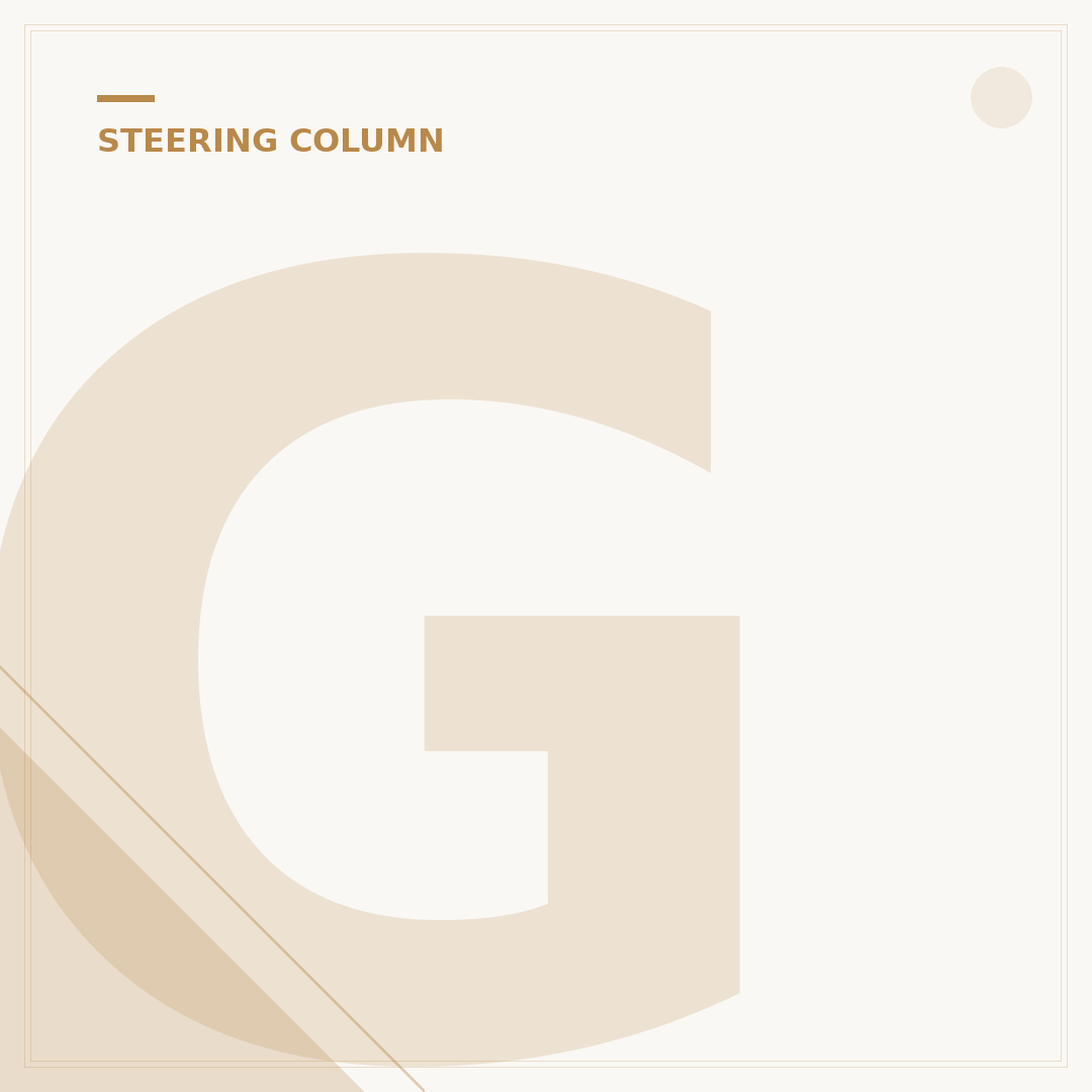 GM Steering Column: 5 Key Factors for Choosing & Replacing