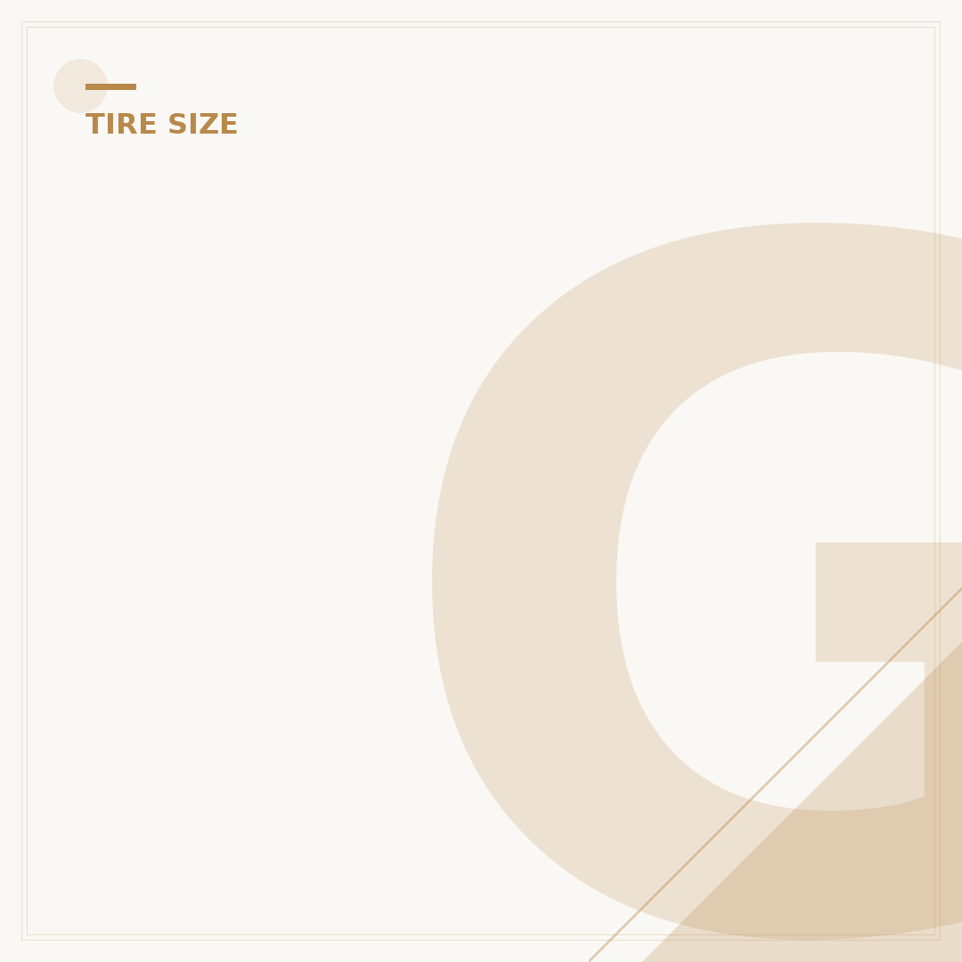 GMC Truck Tire Size: Find Your Perfect Fit Fast
