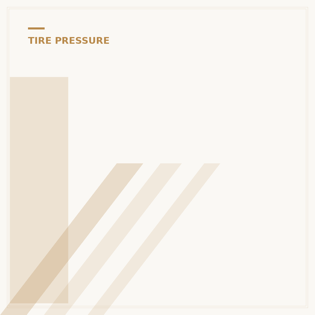 Infiniti QX60 Tire Pressure: Correct PSI & How to Check