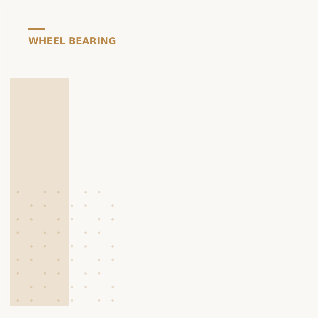 Inner Wheel Bearing: 5 Signs of Failure & Fixes