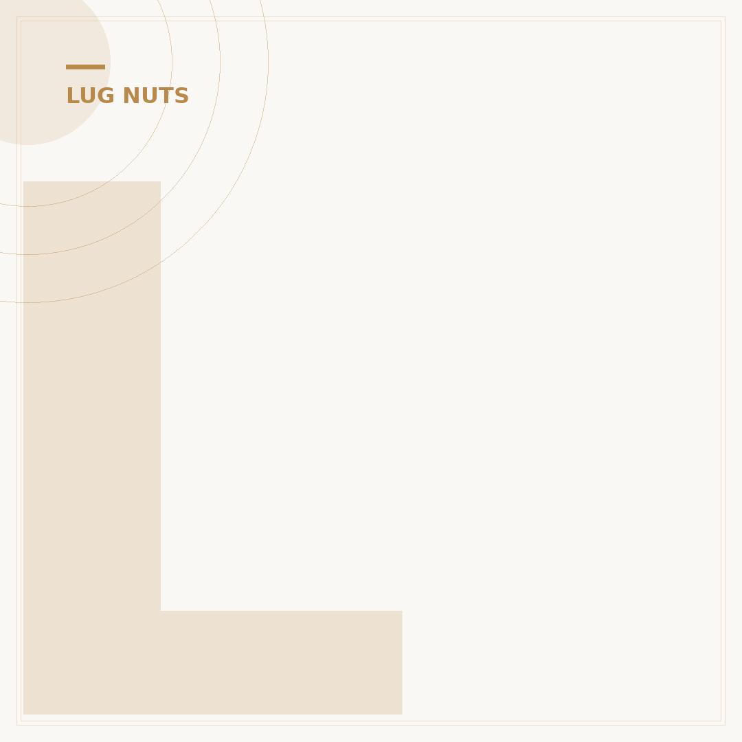 Low Profile Lug Nuts: 5 Essential Factors for Secure Fit