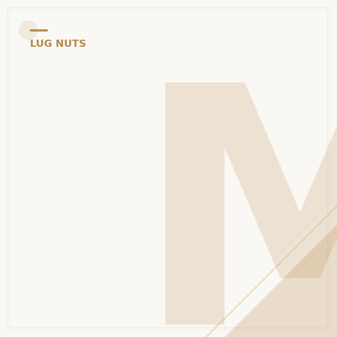 M14 Lug Nuts: 5 Key Specs for Safe Installation
