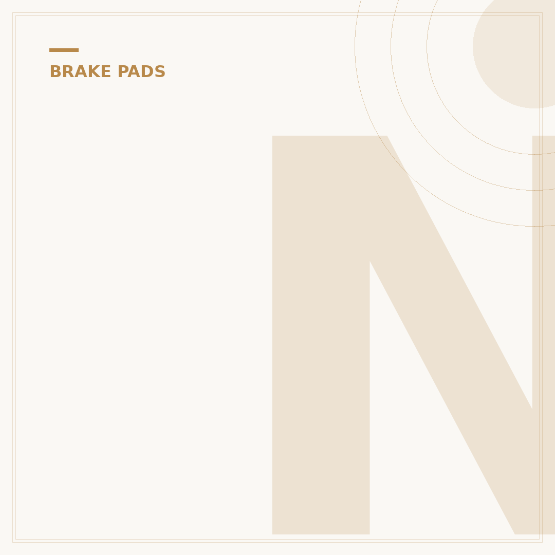 New Brake Pad Thickness: Expect 10-15mm New!