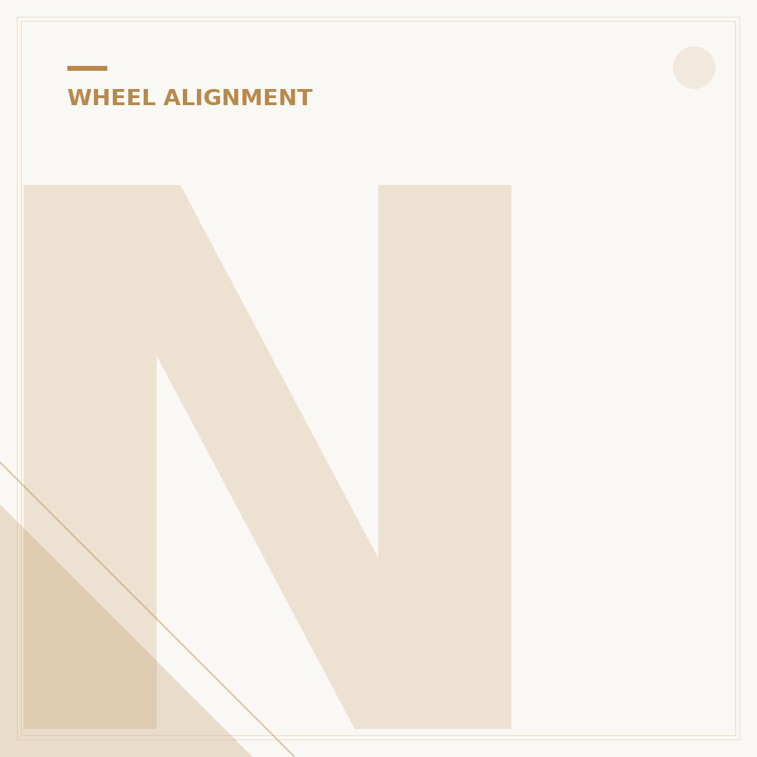 NTB Wheel Alignment: 3 Precision Checks for Optimal Handling