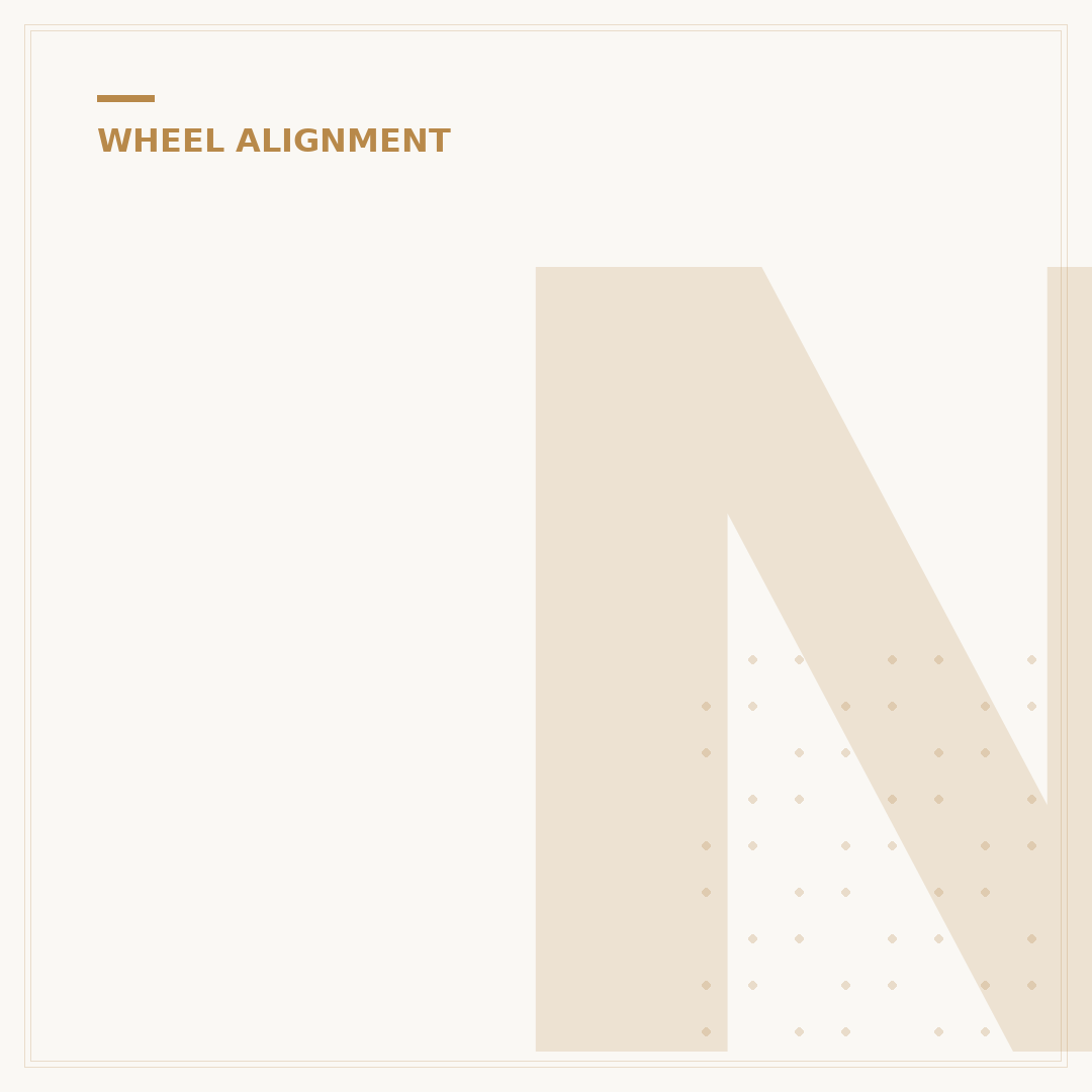 NTB Wheel Alignment Cost: What to Expect for 2024