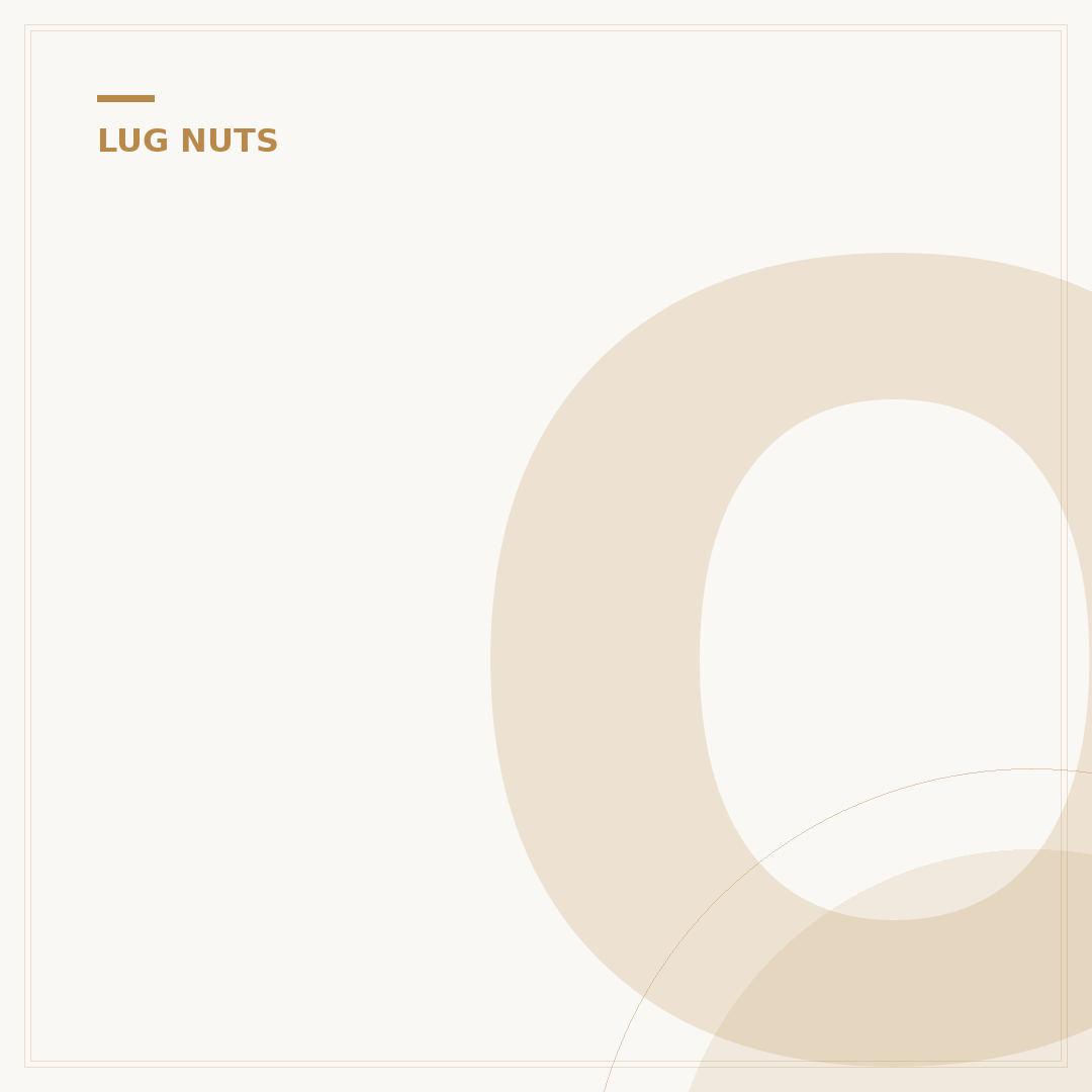 OEM Lug Nuts: 5 Key Factors for a Secure Fit