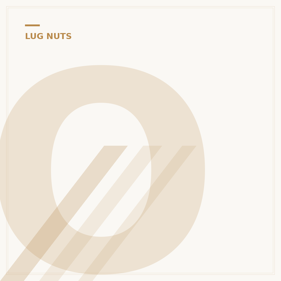 O'Reilly Lug Nuts: Essential Guide to 5/8" & 14x2 Sizes