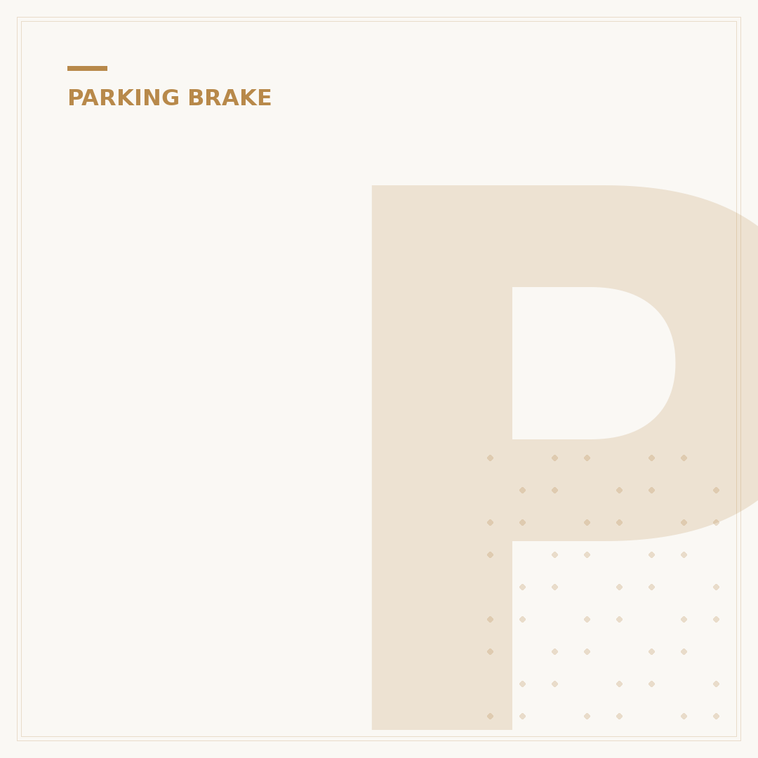 Parking Brake Adjustment: A 3-Step Beginner's Guide