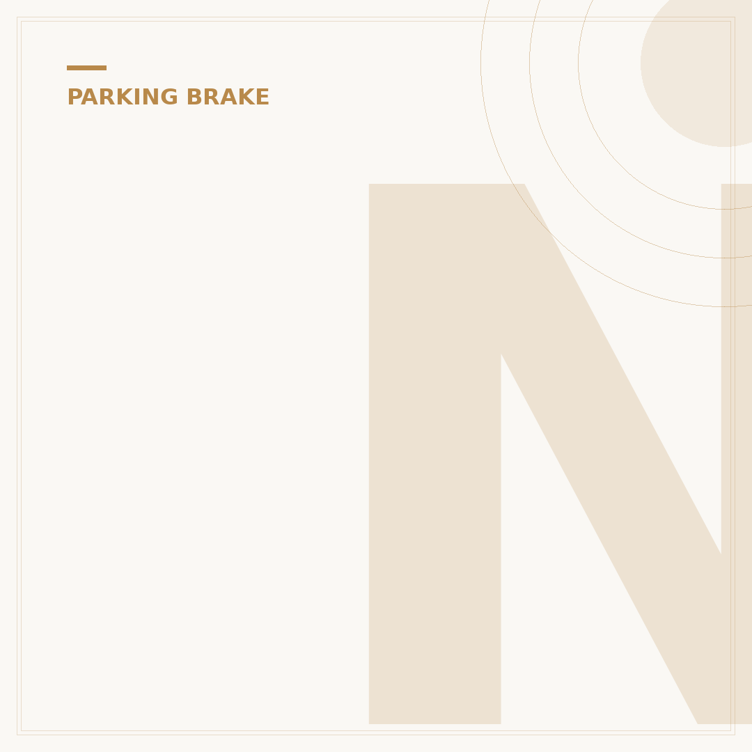 Nissan Parking Brake Explained: How It Works & Key Components