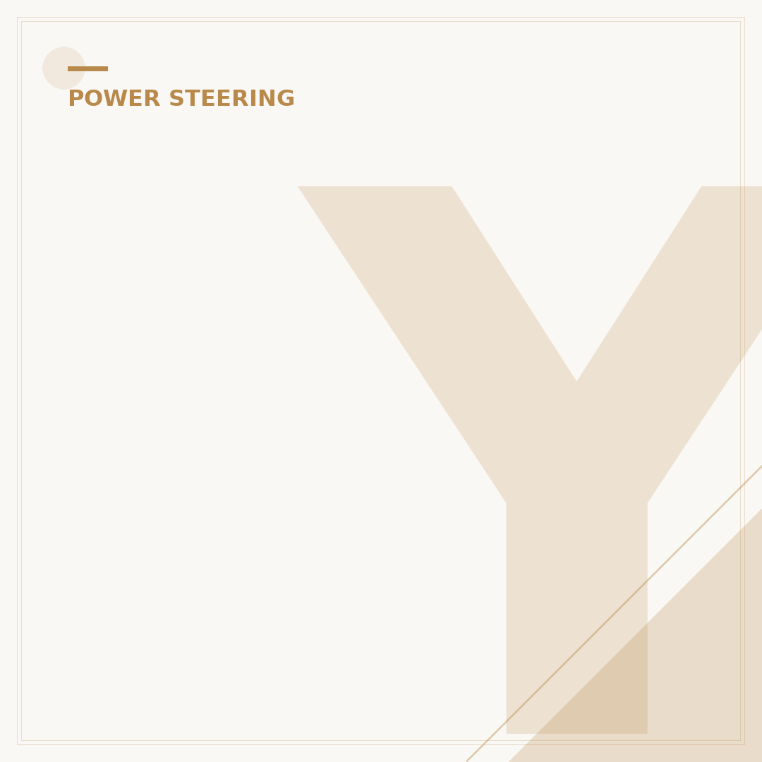 Your Guide to Power Steering Systems: 5 Key Components