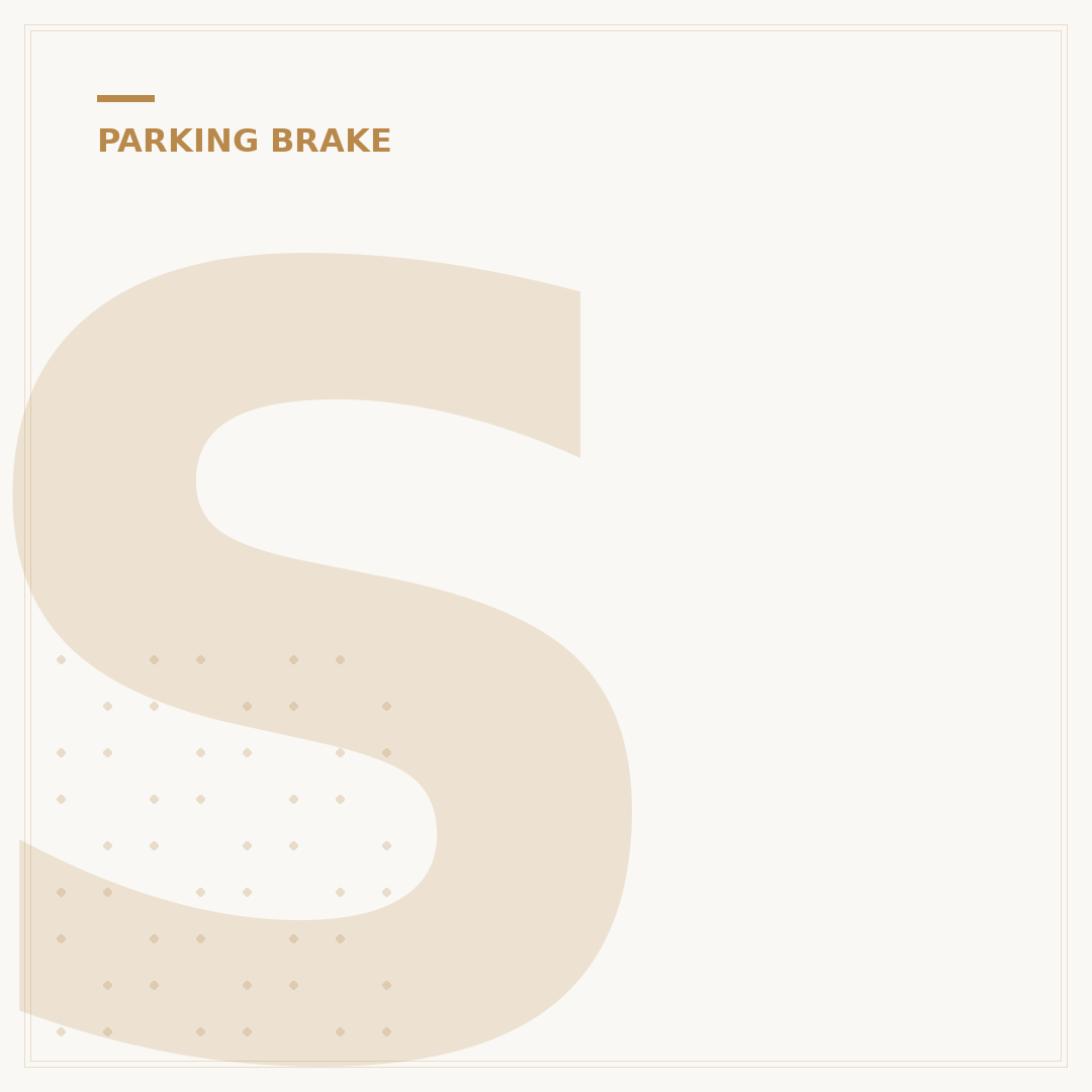 Service Electronic Parking Brake: 3 Common Issues & Fixes
