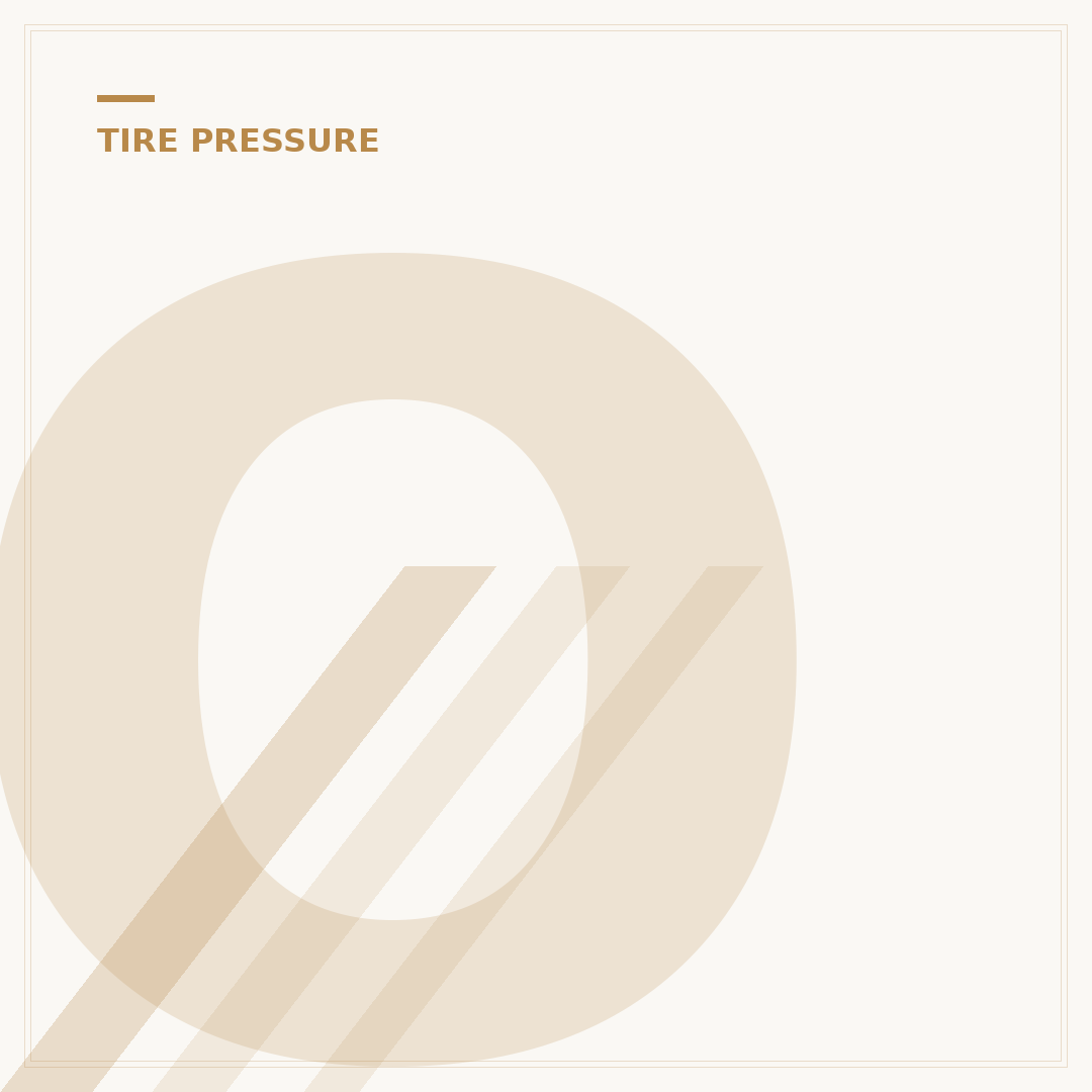 Optimal Tire Pressure for 265/75r16: Your PSI Guide