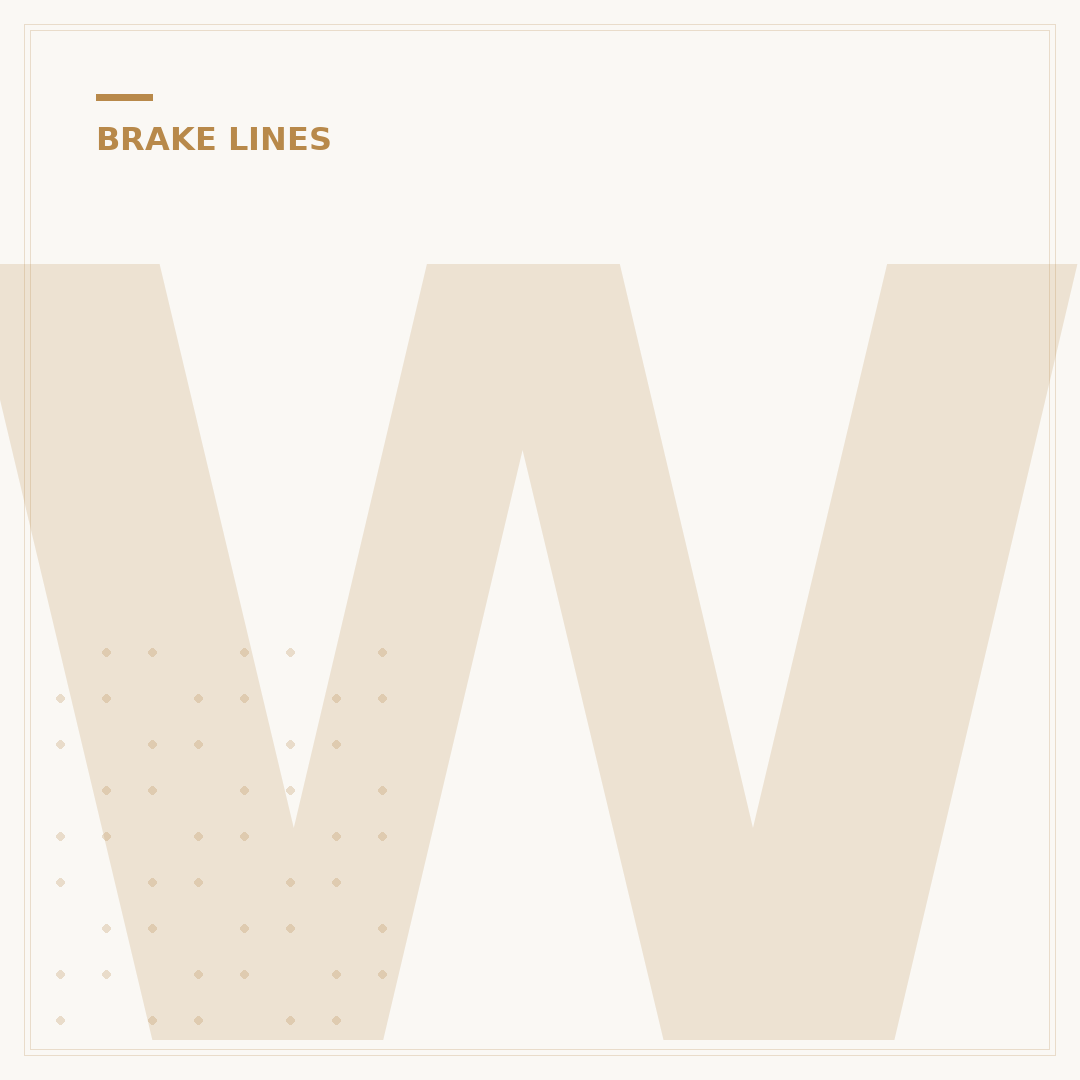 What Are Brake Lines Made Of? 5 Key Materials Explained