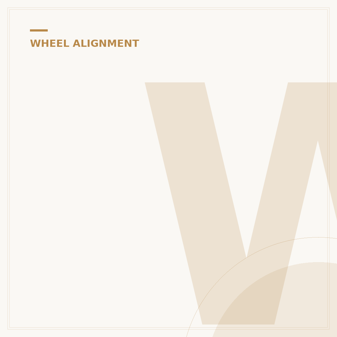 Wheel Alignment 98597: Get Precise Steering & Tire Life