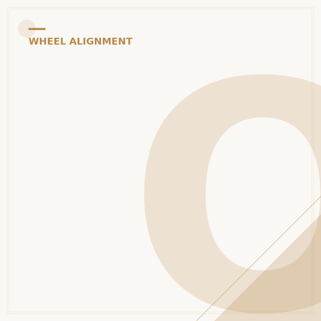 Oceanside Wheel Alignment: Expert Guide to 3 Key Checks